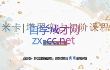 米卡·实占塔罗初阶课 - 副业联盟-副业联盟