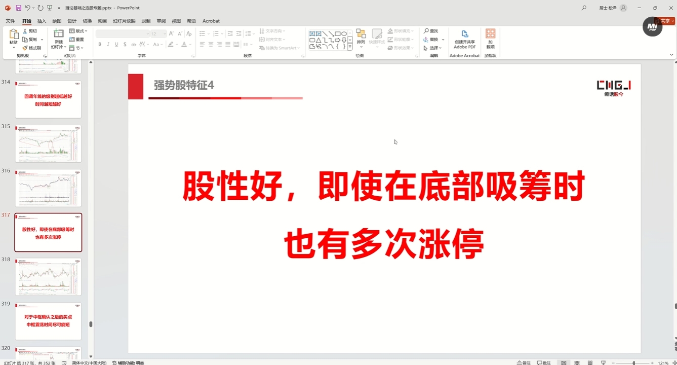 缠话股今·缠论基础之选股专题 - 副业联盟-副业联盟