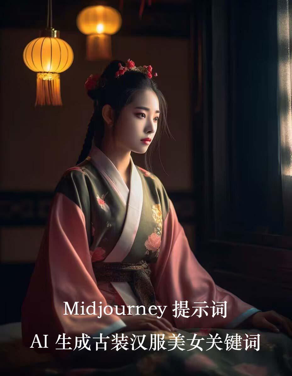 Midjourney关键词-AI生成中国风古装汉服美女人像提示关键词 - 副业联盟-副业联盟