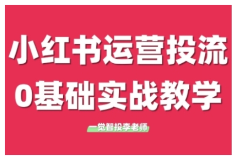 小红书运营投流，小红书广告投放从0到1的实战课，学完即可开始投放(更新) - 副业联盟-副业联盟